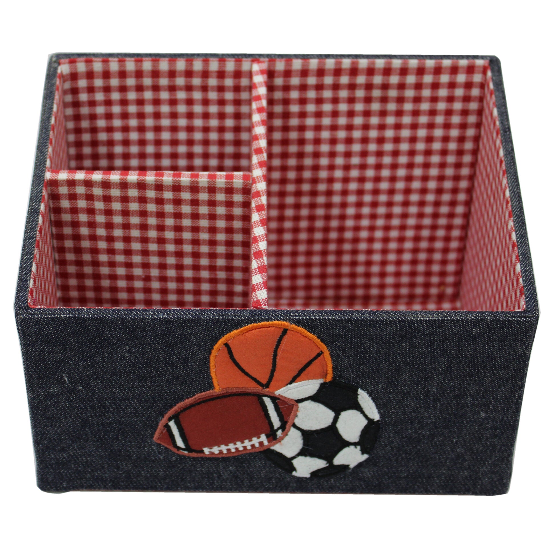 Sports Balls Design Stationary Organizer & Pen Holder (Set of 2)